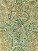 Riad Paisley Olive P Kaufmann Fabric